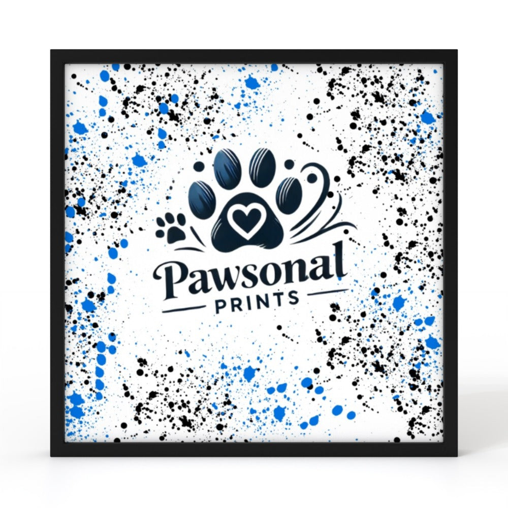Close up Eco-Friendly Repositionable Pet Photo Frame with custom logo