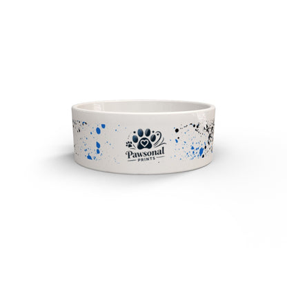 personalised dog bowl with custom logo