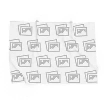 lank pet blanket template showing the full printable area for custom designs