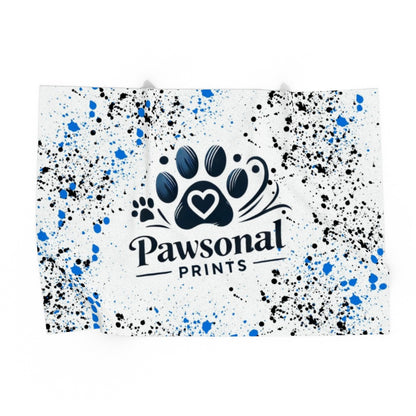High-quality personalised pet blanket, perfect for dogs or cats, made with soft, durable fabric.
