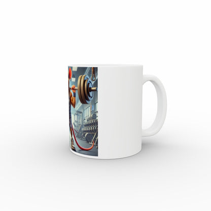 11 oz Mug 'The Gym Rat'